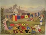1910 Antique American Fabric Dye Original Antique Advertising Poster