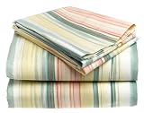 DKNY Multi Stripe Fitted Sheets, Yellow