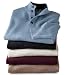 4-Button Solid Polo Lambswool-Blend Sweater
