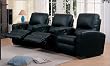 Studio Theater Recliner Collection By Coaster Furniture With Silver Shipping