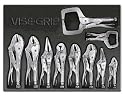 Irwin 1078TRAY Vise Grip 10 Piece Locking Plier Set