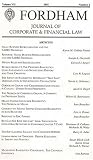 Fordham Journal of Corporate & Financial Law