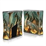 Dragon Mage Design Protector Skin Decal Sticker for Xbox 360 S Game Console Full Body
