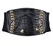 Retro Style 4" Wide Elastic Corset Waist Belt - Black