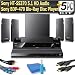 Sony HTS-S370 5.1-channel Blu-ray Disc HD Audio Surround Sound Home Theater System with Sony BDP-S470 DVD Blu-Ray Disc Player + 5pc Cable Hook Up Kit