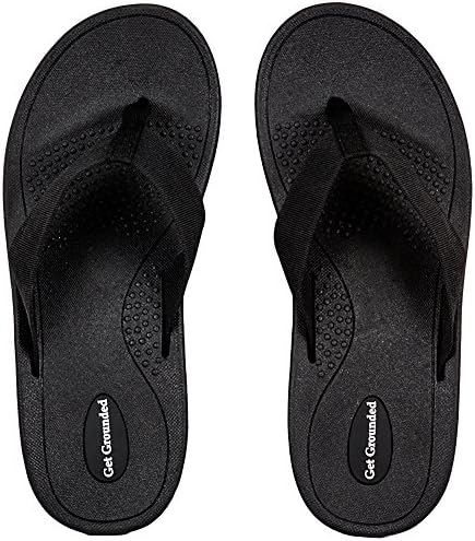 Ion Man® Earthing Shoes Black LL (9-10)
