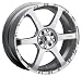 Akita Racing AK-2 (Series 420) Hypersilver - 16 x 7 Inch Wheel