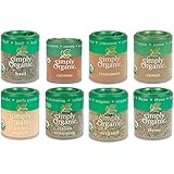 Simple Organic Basics 8 Spices Gift Set