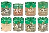 Simple Organic Basics 8 Spices Gift Set