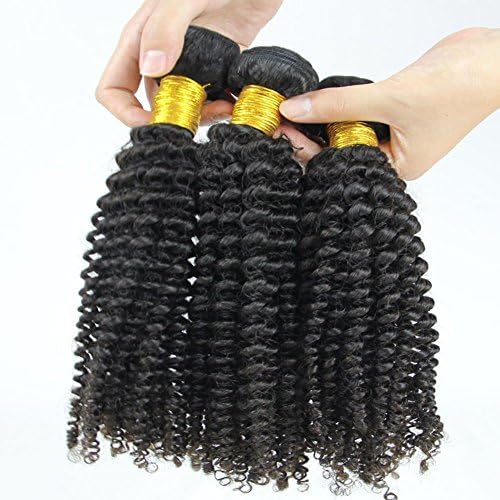 Youth Beauty® Hair Products Same Length 26"inch 3 Bundles 300 Grams Deep Curly Brazilian Afro Kinky Curly Virgin Hair Bundle Deals