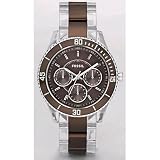 Fossil Stella Multifunction Brown Dial Watch
