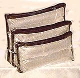 Sicara Ensemble de 3 sacs transparents (Ensemble de 2)