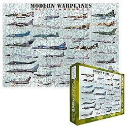 Modern Warplanes Jigsaw Puzzle - 1,000 pieces
