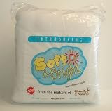 Soft & Bright Needled Polyester Batting- Queen Size 90 Inch x108 Inch