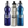 New Wave Enviro Stainless Steel Water Bottle (1-Liter, Silver)