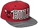 NBA Chicago Bulls Men's Surface Snapback Hat, One Size, Red