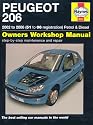 Peugeot 206 Petrol and Diesel Service and Repair Manual: 2002 to 2006 (Haynes Service and Repair Manuals)