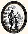 Eva Rosenstand Silhouette Man 12-348 Cross Stitch Kit