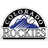 MLB Colorado Rockies 12-Inch Vinyl Magnet