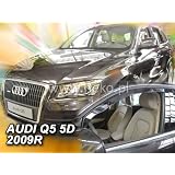 Audi Q5 2009 2010 2011 Side Window Rain Wind Deflectors Visors by Team Industries