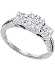 0.52CTW-DIA FASHION BRIDAL RING