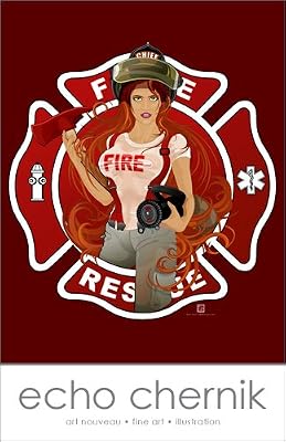 "Fire Girl" 11x14 Archival Print