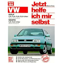VW Golf III / Vento: VW Golf: Benziner ab November '91 / VW Vento: Benziner ab Januar '92 (Jetzt helfe ich mir selbst)