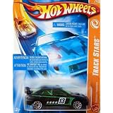 Mattel Hot Wheels 2007 Track Stars 1:64 Scale Black & Green Subaru Impreza Die Cast Car #110