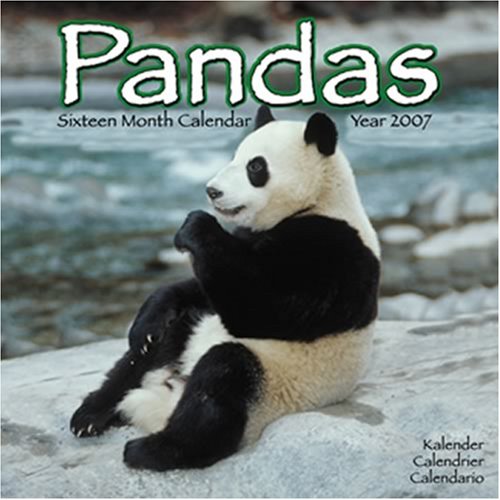 Pandas 2007 Wall Calendar