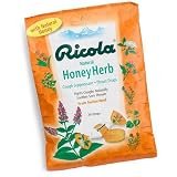 Ricola Herb Throat Drops, Honey-Herb, 24 Drops (Pack of 12)