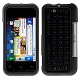 GTMax Durable Black Rubber Hard Snap On Crystal Cover Case for ATT Motorola ....