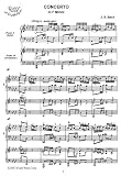 Bach J.S. Concerto in F Minor (2 Piano reduction): Instantly download and print sheet music
