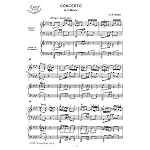 Bach J.S. Concerto in F Minor (2 Piano reduction): Instantly download and print sheet music book cover