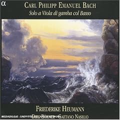 CPE Bach: Solo a Viola di gamba col Basso (Sonatas Wq 137, 88, 136 � Abel: Adagio; Postlude) /Heumann � B�rner � Nasillo