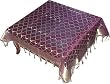 Organza Table Overlays Silk Protector 42 x 44 inches (btc050)