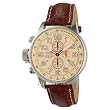 Invicta Men's Lefty Chrono Cream Face w/Brown Band 2772