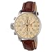 Invicta Men's Lefty Chrono Cream Face w/Brown Band 2772
