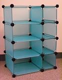 Modular Cube Storage (Blue) (32H x 23.5W x 14D)