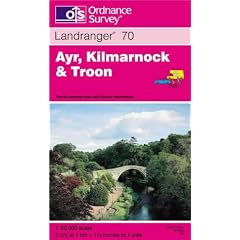 Ayr, Kilmarnock and Troon (Landranger Maps)