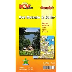 Kombi Malente / Eutin, Ortspl�ne 1 : 12 500, Freizeitkarte 1 : 25 000: Stadtplan mit Freizeitkarte inkl. Rad- und Wanderwegen