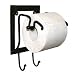 TOILETTENPAPIERHALTER WC-ROLLENHALTER AUS EISEN