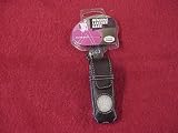 iPOD Shuffle Black Leather Case w/ Swivel Belt Clip & Purse Strap !