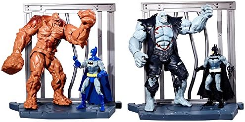 Batman DC Comics Multiverse Set of 2 World Builder 4" Action Figure 2-Packs