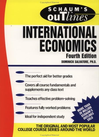 Cover image : Schaum's Outline of Theory and Problems of International Economics (Schaum's Outline)