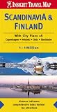 Scandinavia and Finland Insight Travel Map
