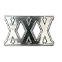 XXX Hardcore Pornstar Pewter Belt Buckle