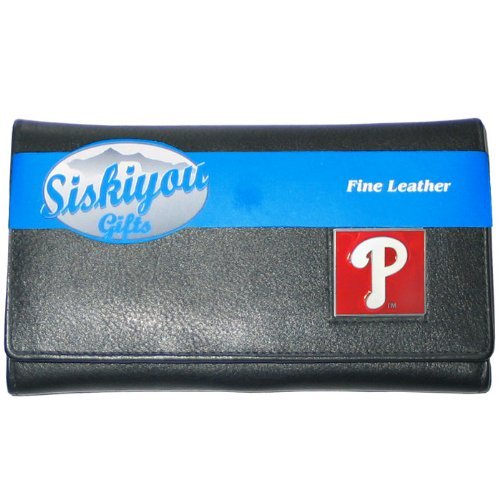 MLB Philadelphia Phillies Women's Leather Wallet