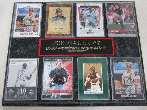 Minnesota Twins Joe Mauer 8 Card Plaque
