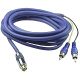 QVS 10 Foot Premium S-Video to RCA Cable