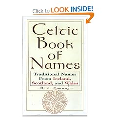 The Celtic Book Of Names: Traditional Names from Ireland, Scotland, and Wales